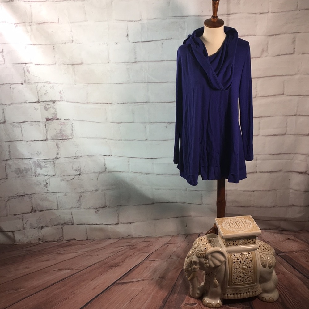 Soft Surroundings Weekend Layer Top in Blue